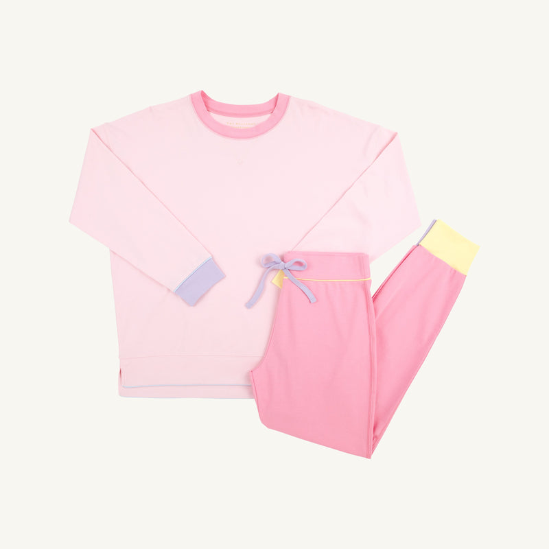 Callahan Cabernet Lounge Set (Women) - Pastel Perfection