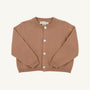 Cambridge Cardigan - Cape Elizabeth Camel with Pearlized Buttons