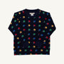 Cassidy Comfy Crewneck - Hut! with Nantucket Navy