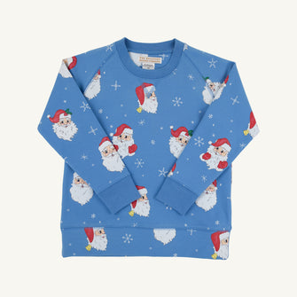 Embroidery result for: Cassidy Comfy Crewneck - Dear Santa (Barbados Blue)