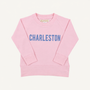 Sir Proper City Hopper Sweatshirt - Palm Beach Pink with Charleston