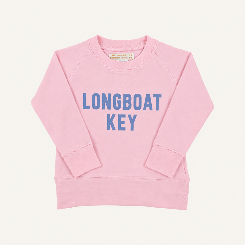 Sir Proper City Hopper Sweatshirt - Palm Beach Pink Longboat Key