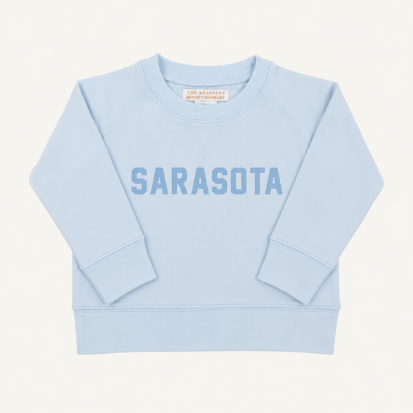 Sir Proper City Hopper Sweatshirt - Buckhead Blue with Barrington Blue Sarasota