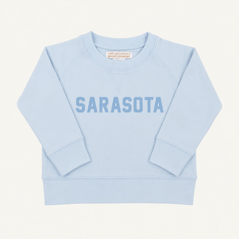 Sir Proper City Hopper Sweatshirt - Buckhead Blue with Barrington Blue Sarasota