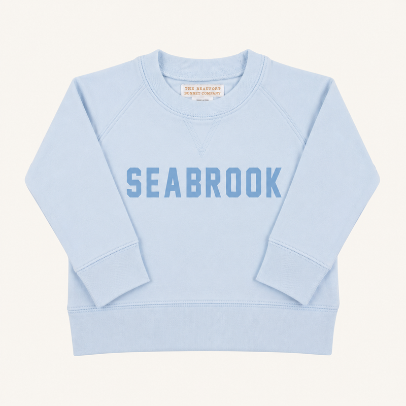 Sir Proper City Hopper Sweatshirt - Buckhead Blue with Barrington Blue Seabrook