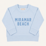 Sir Proper City Hopper Sweatshirt - Buckhead Blue with Barrington Blue Miramar Beach
