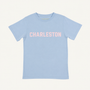 Sir Proper City Hopper T-Shirt - Beale Street Blue with Palm Beach Pink Charleston