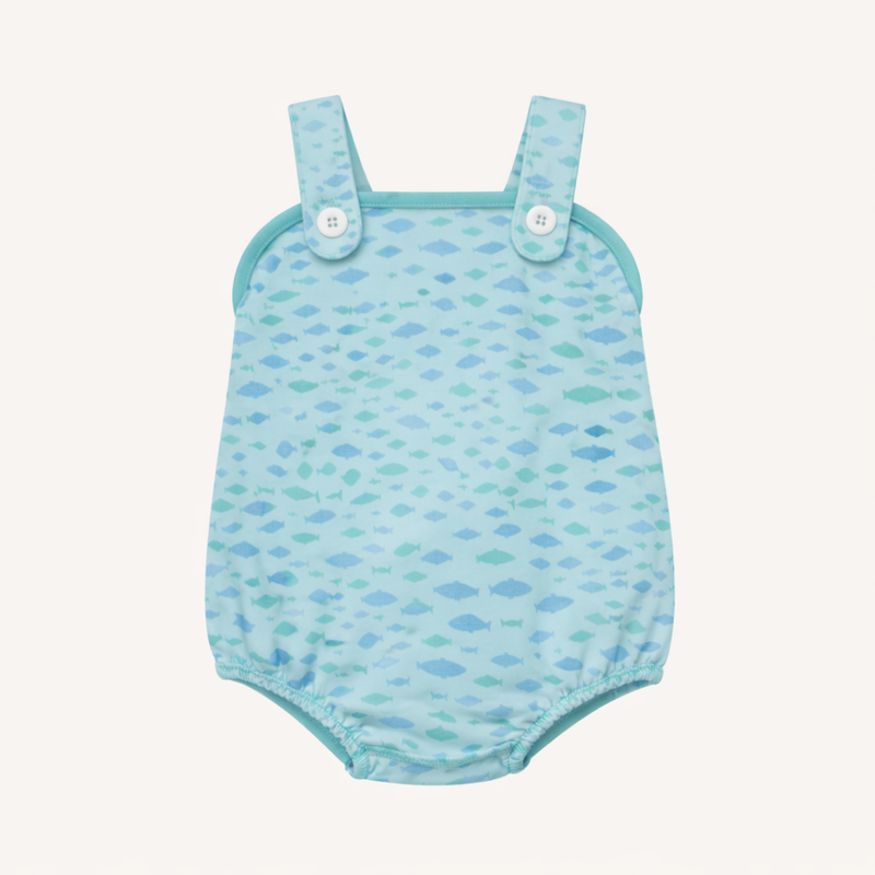 Bingham Bubble - Sarasota School of Fish with Turks Teal