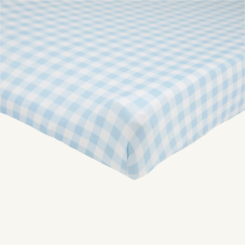Cheeky Changing Pad Cover - Buckhead Blue Gingham