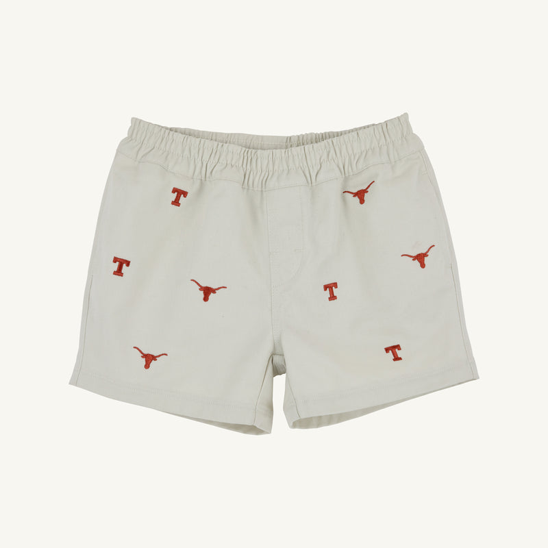 Texas Critter Sheffield Shorts - Saratoga Stone