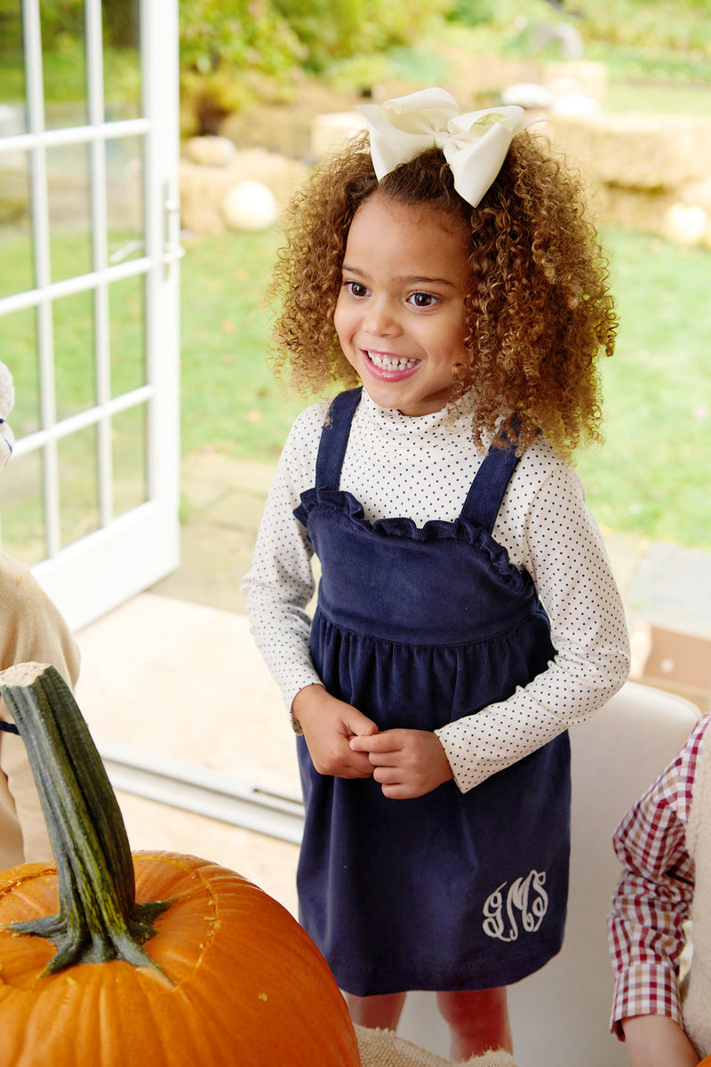 Macy Drew Dress - Nantucket Navy Corduroy