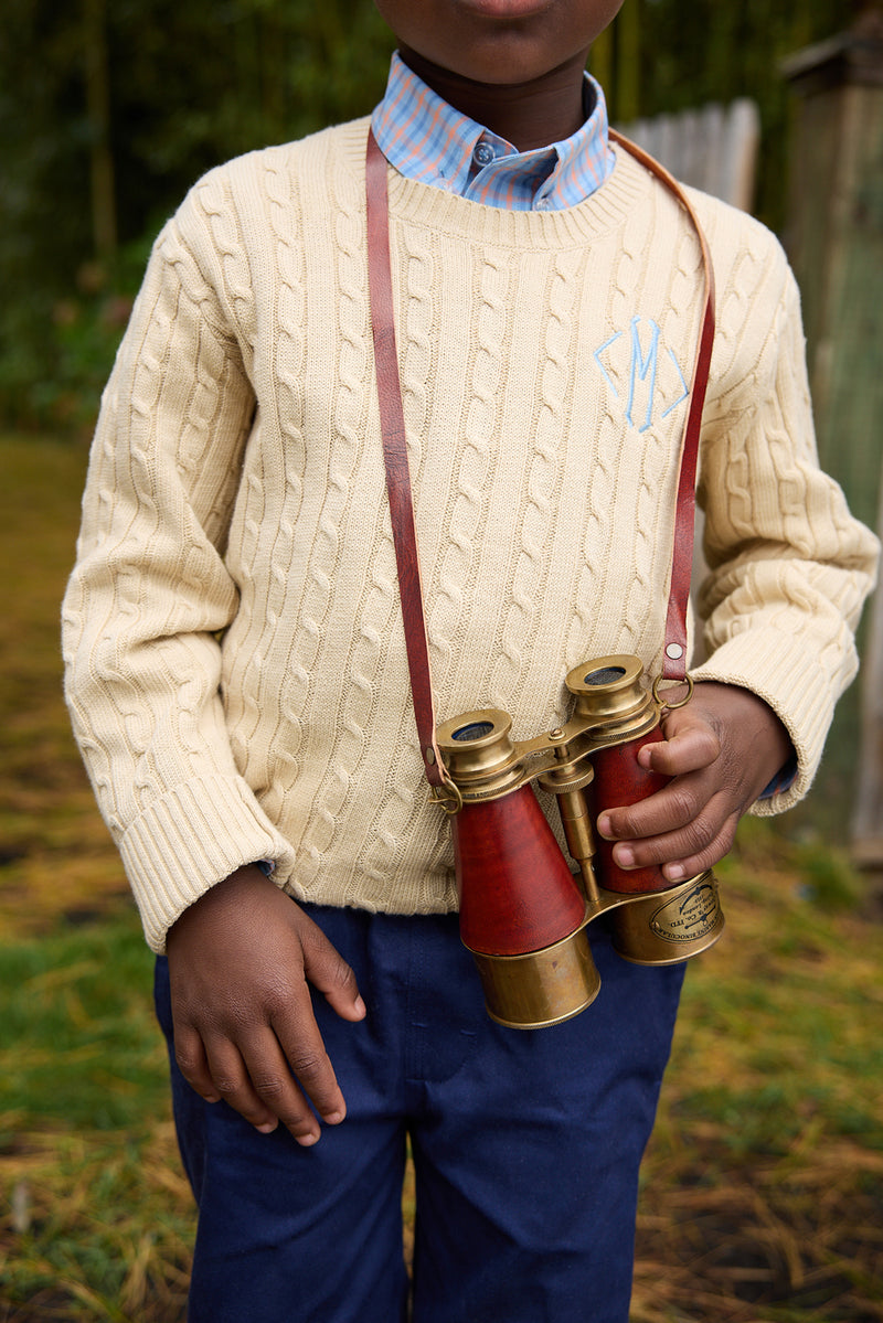 Sheffield Pants - Nantucket Navy with Richmond Red Stork