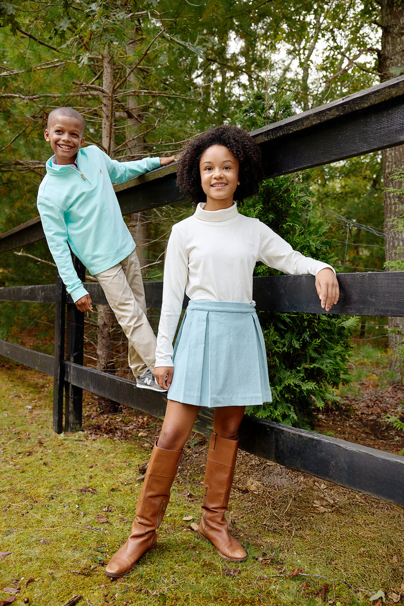 Tatum's Turtleneck & Onesie (Unisex) - Palmetto Pearl