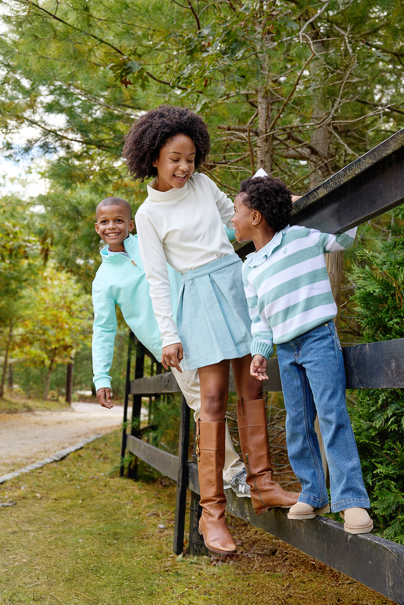 Tatum's Turtleneck & Onesie (Unisex) - Palmetto Pearl