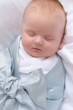 Bow Swaddle - Palmetto Pearl main image 0
