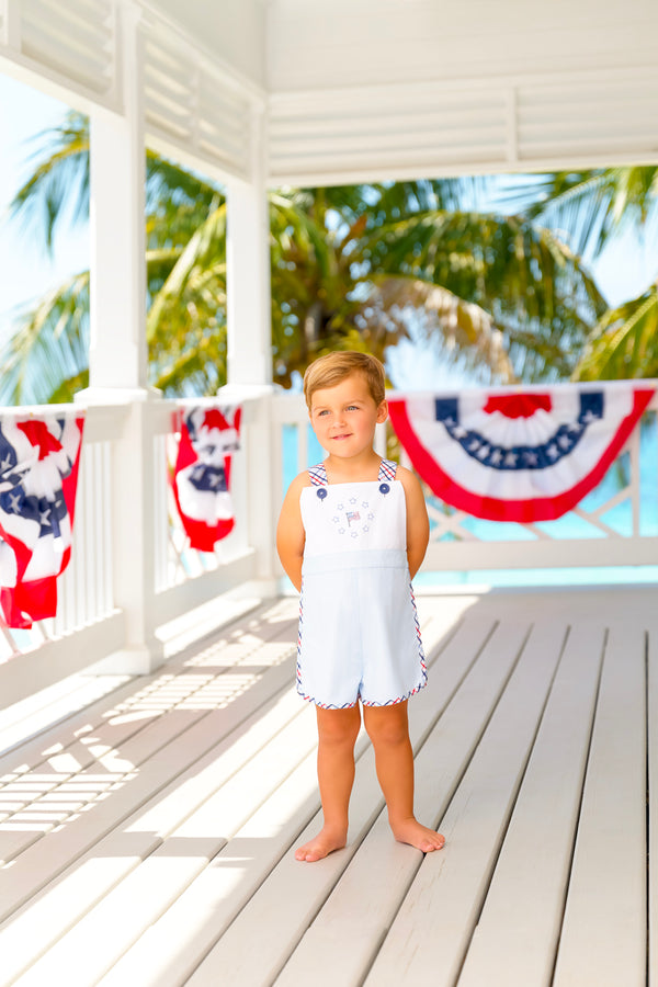 Shadwell Shortall - Buckhead Blue with Pierce Mill Plaid Seersucker