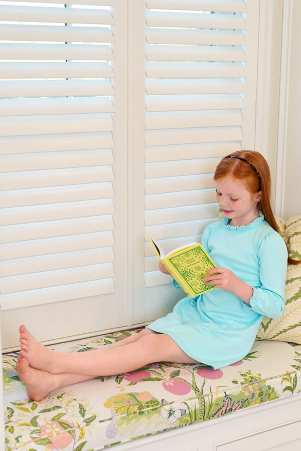 Lizzie's Luxe Leisure Dress - Edisto Egg Blue