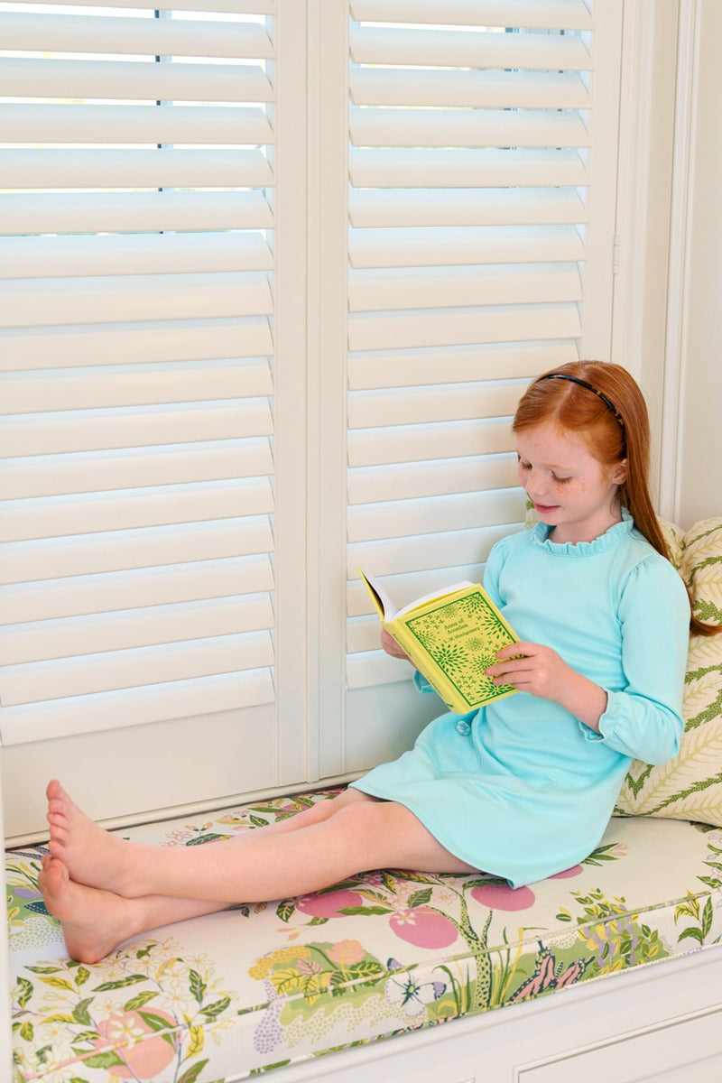 Lizzie's Luxe Leisure Dress - Edisto Egg Blue