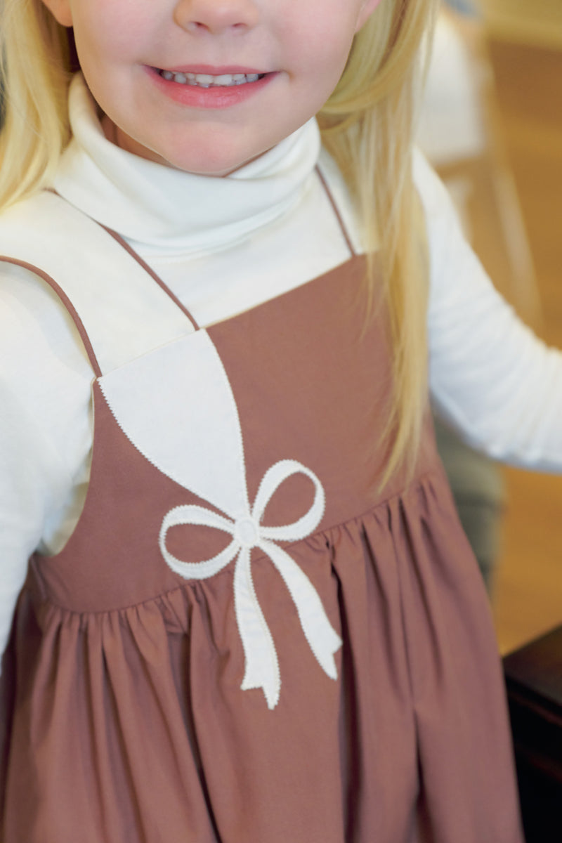 Demi Dress - Gray Bay Brown with Palmetto Pearl Demi Dress - Gray Bay Brown with Palmetto Pearl