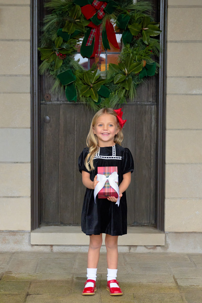 Dilly Dress (Velveteen) - Newport Night