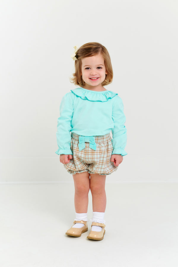 Natalie Knickers - Henry Clay Houndstooth (Edisto Egg Blue)