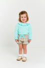 Natalie Knickers - Henry Clay Houndstooth (Edisto Egg Blue)