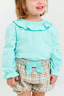 Natalie Knickers - Henry Clay Houndstooth (Edisto Egg Blue)