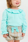 Natalie Knickers - Henry Clay Houndstooth (Edisto Egg Blue)