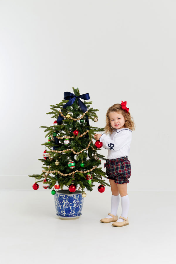 Natalie Knickers - Winn Point Plaid with Richmond Red