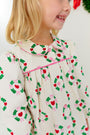 Long Sleeve Tabitha's Teacher's Pet Dress (Corduroy) - Rollins Wreaths with Hamptons Hot Pink