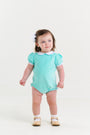 Bedford Bubble - Edisto Egg Blue Velveeteen with Worth Avenue White
