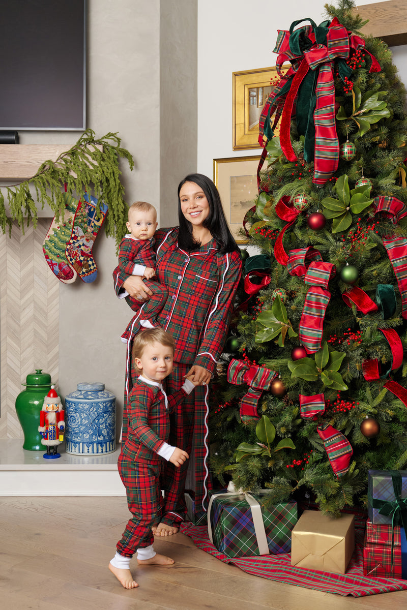 Sutton's Sweet Dream Set - Paces Mill Plaid with Worth Avenue White