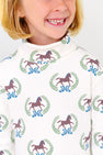 Tatum's Turtleneck Dress - Highland Horses