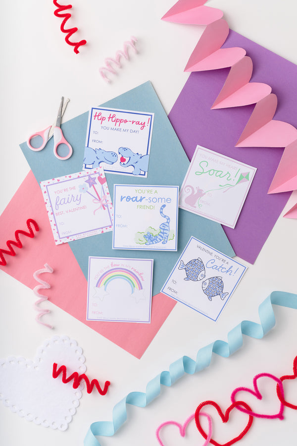 Valentine Cards - Rainbow (Digital Download)