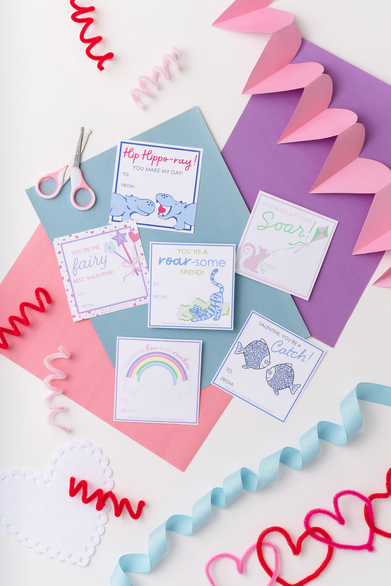 Valentine Cards - Rainbow (Digital Download)