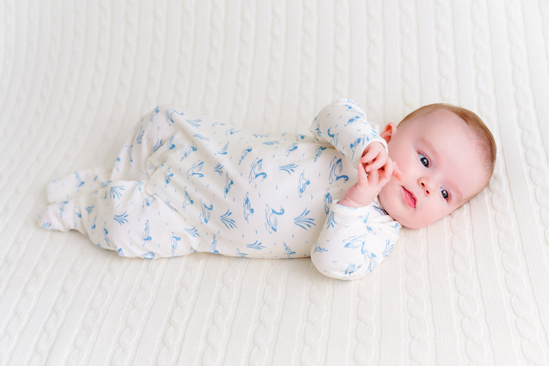 Rock Me Romper - Quack Quack Honk (Palmetto Pearl)