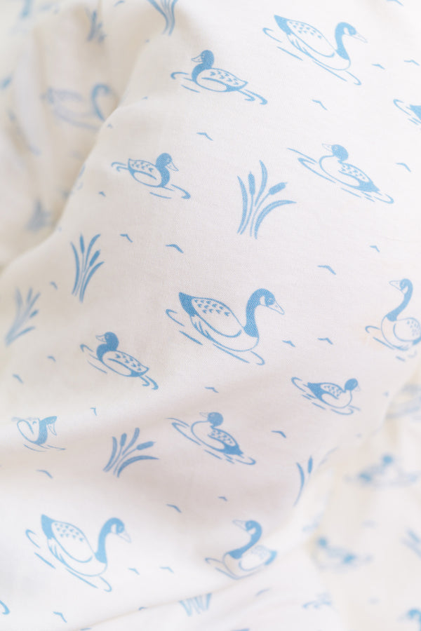 Rock Me Romper - Quack Quack Honk (Palmetto Pearl)