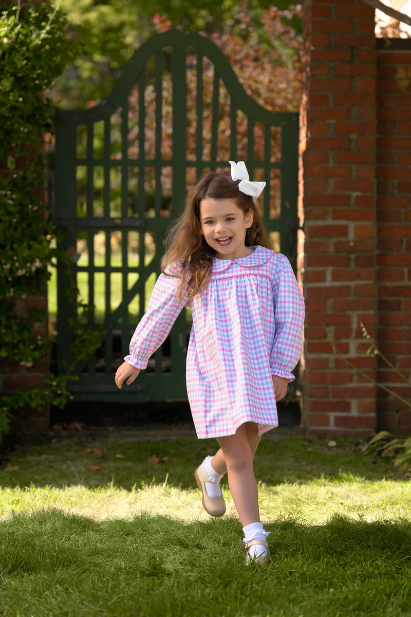 Long Sleeve Maerin Fitz Frock (Flannel) - Barrington Blue & Hamptons H Long Sleeve Maerin Fitz Frock (Flannel) - Barrington Blue & Hamptons H