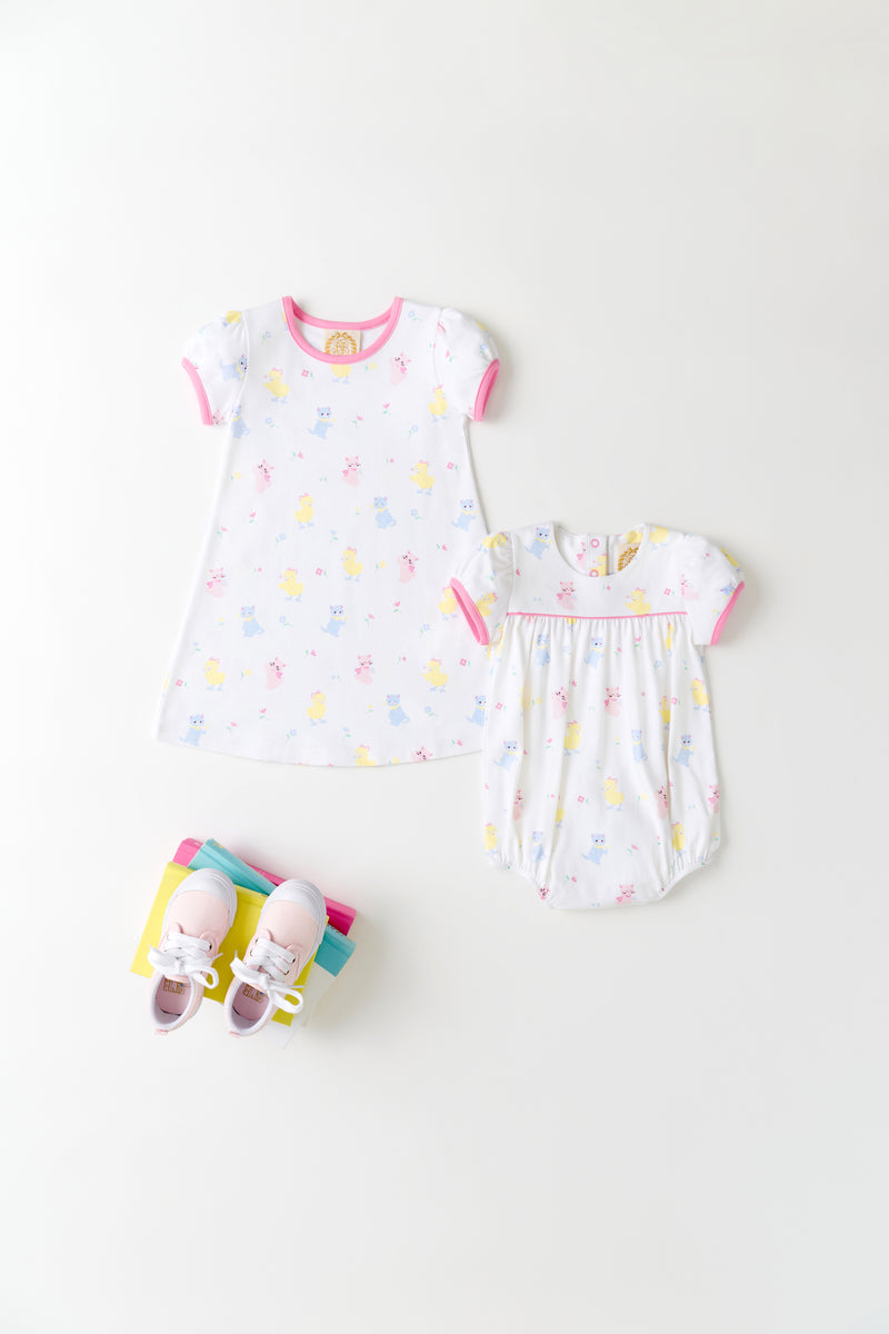 Penny's Play Dress - Spring Spectacular with Hamptons Hot Pink