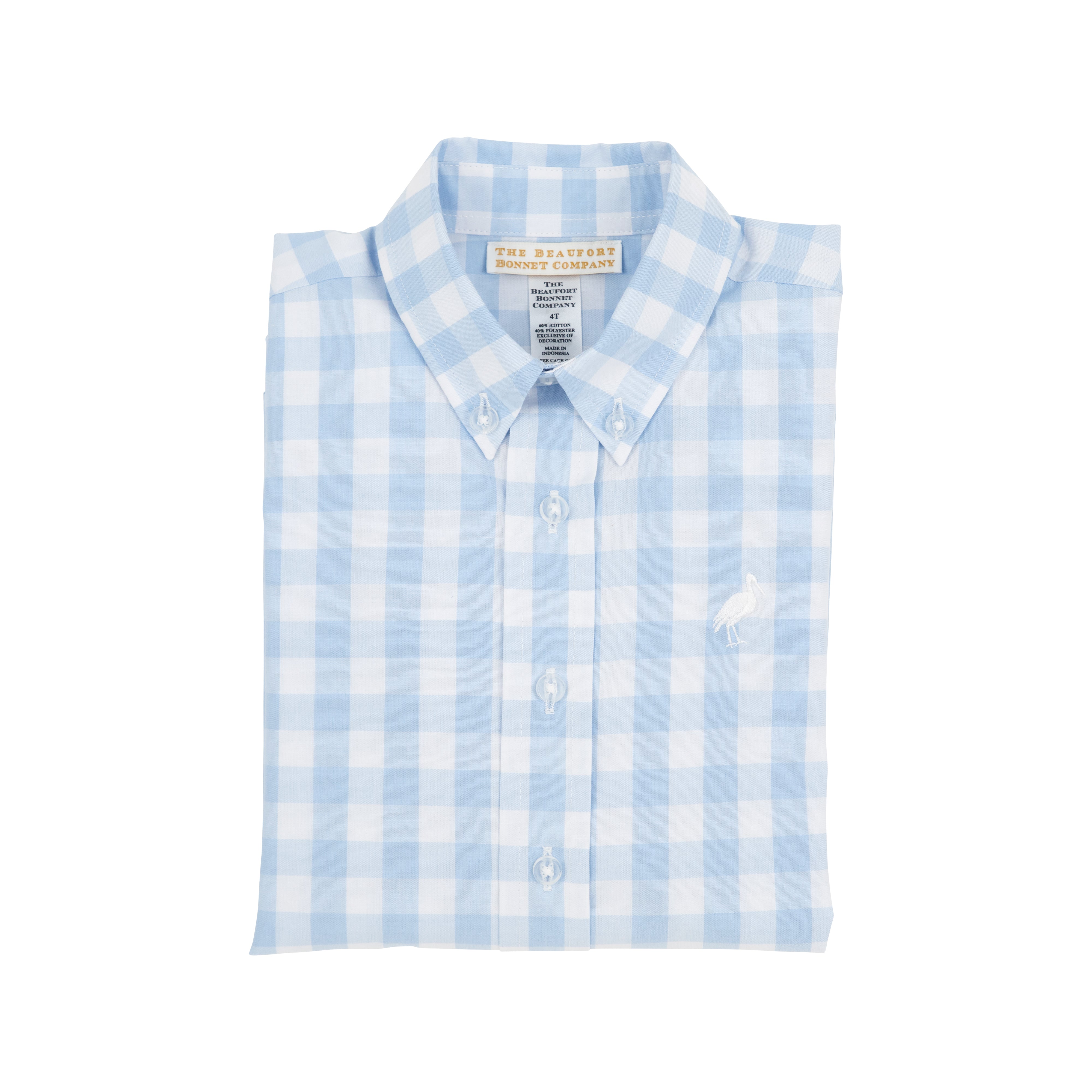 Dean's List Dress Shirt - Beale Street Blue Check with Worth Avenue Wh ...