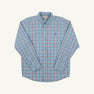 Dean's List Dress Shirt - Kensington Court Plaid with Barbados Blue Stork