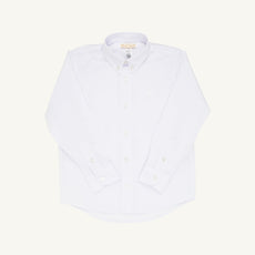 Dean's List Dress Shirt (Oxford) - Worth Avenue White with Worth Avenue White Stork