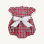 Dollie Mae Bubble - Woodspoint Plaid with Worth Avenue White