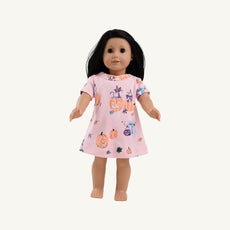 Dolly Polly Play Dress - Candy & Critters (Sandpearl Pink)