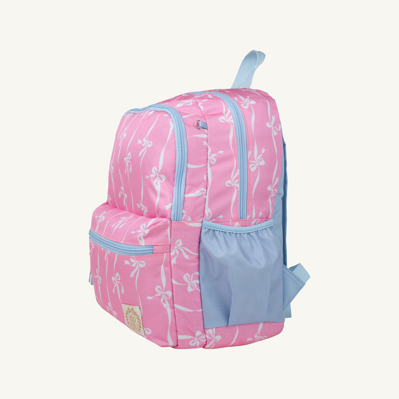 Don't Forget Your Backpack - Bell Court Bows (Hamptons Hot Pink) with Beale Street Blue