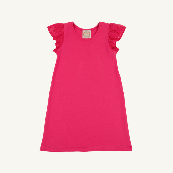 Ellen's Eyelet Dress - Palm Springs Punch