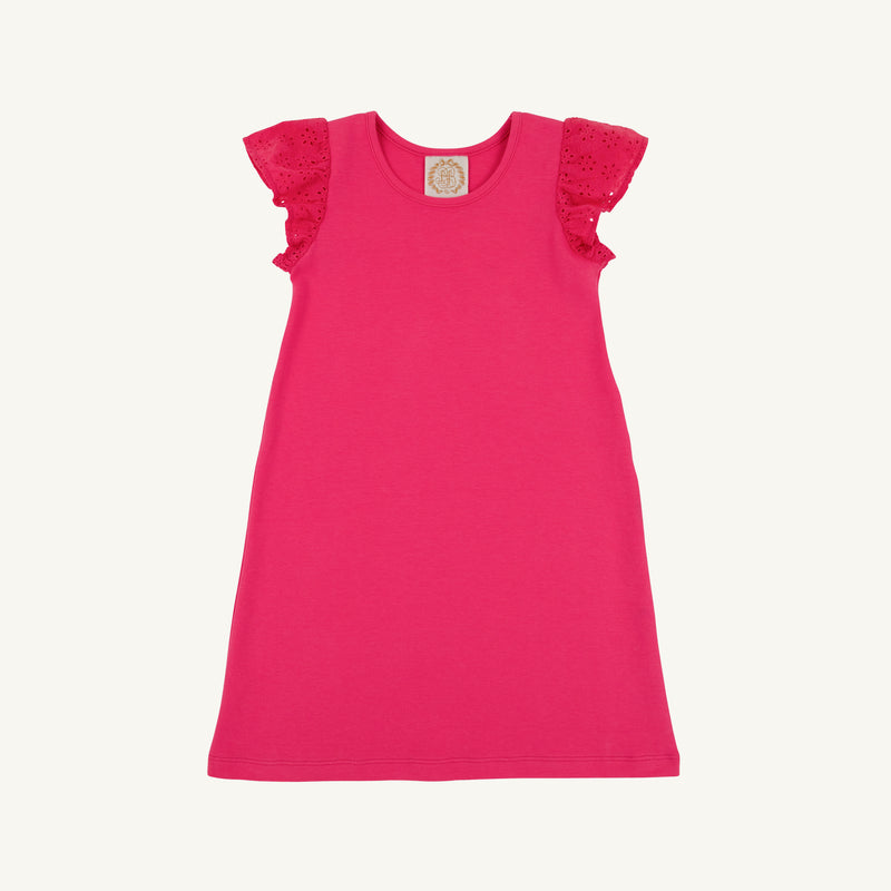 Ellen's Eyelet Dress - Palm Springs Punch