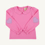 Emma's Elbow Patch Top - Winter Park Pink with Valley High Violet Hearts