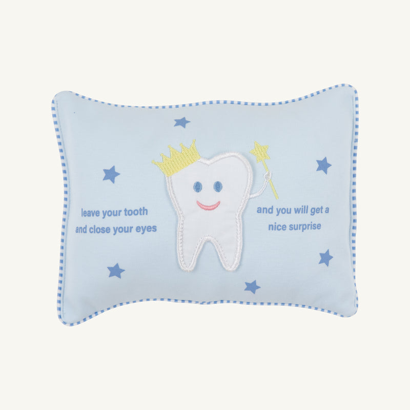 Fairy Exchange Pillow - Buckhead Blue