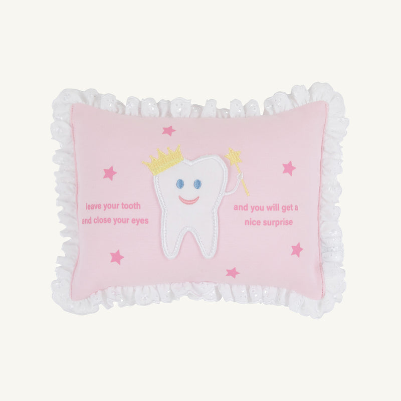 Fairy Exchange Pillow - Palm Beach Pink